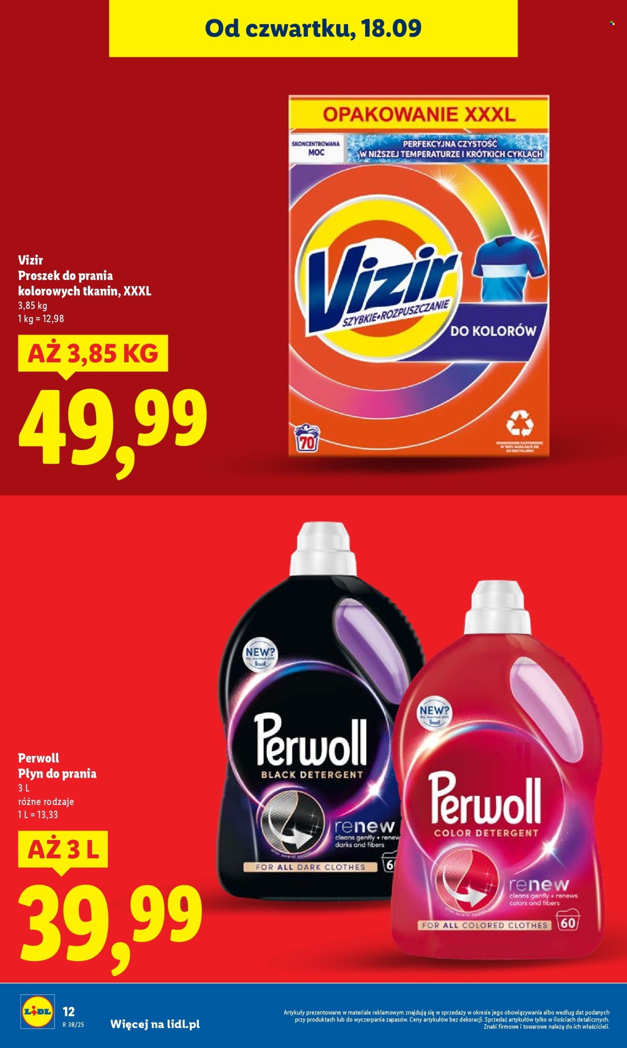 Gazetka Lidl - 18.09.2025 - 20.09.2025. Strona 12