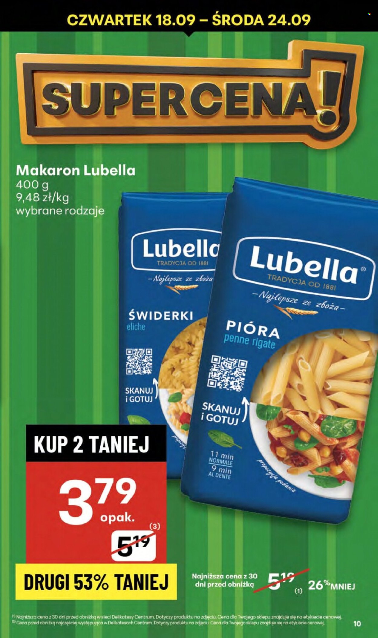 Gazetka Delikatesy Centrum - 18.09.2025 - 24.09.2025. Strona 10