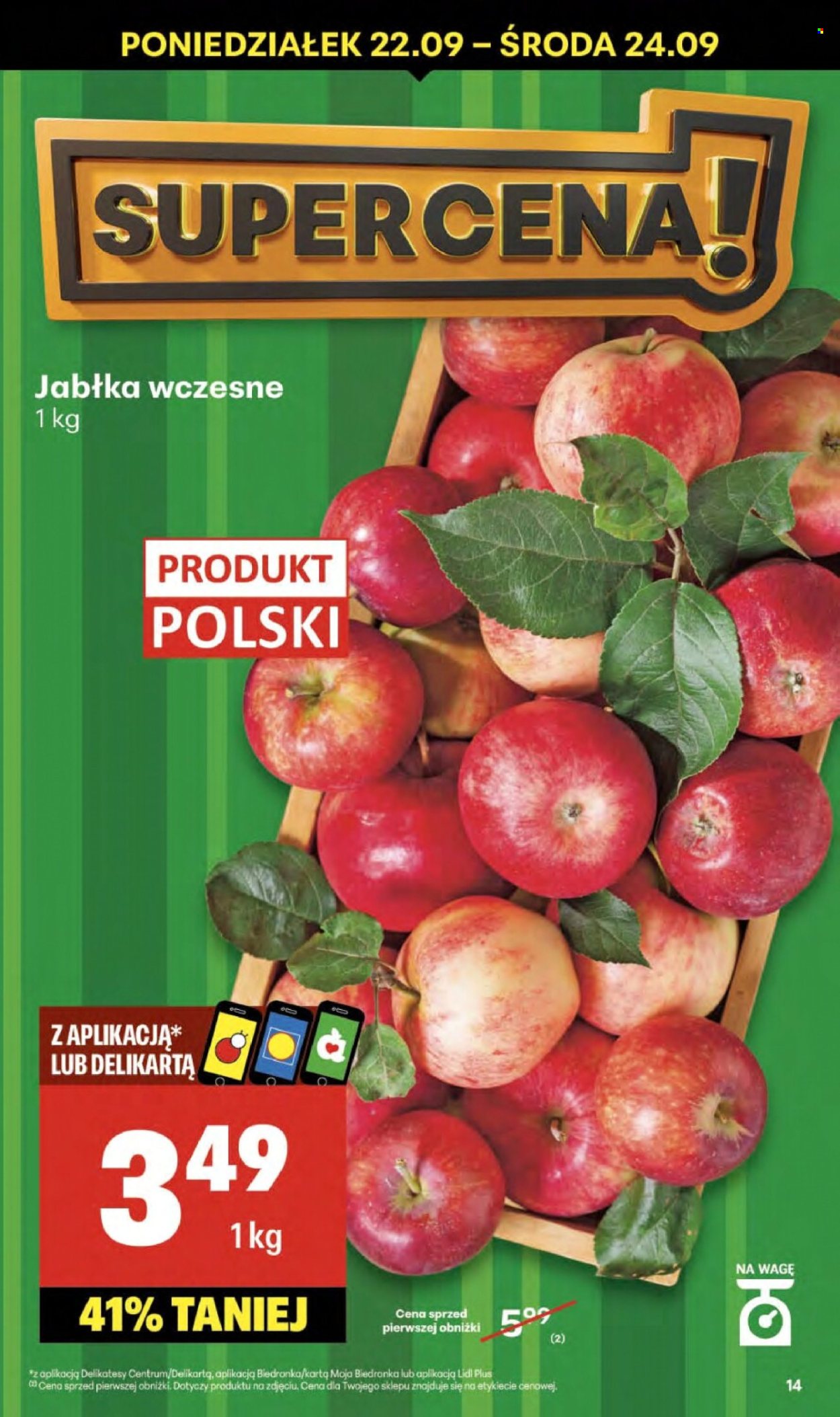 Gazetka Delikatesy Centrum - 18.09.2025 - 24.09.2025. Strona 14