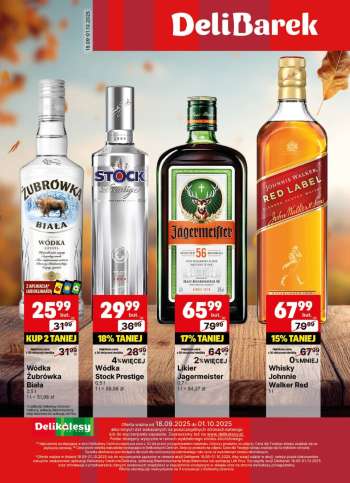 Gazetka Delikatesy Centrum - 18.09.2025 - 1.10.2025.