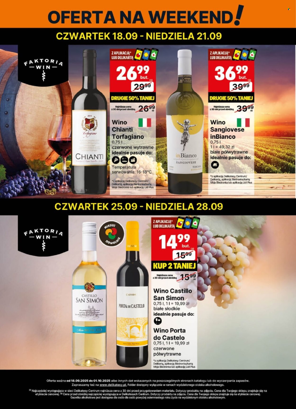 Gazetka Delikatesy Centrum - 18.09.2025 - 1.10.2025. Strona 2