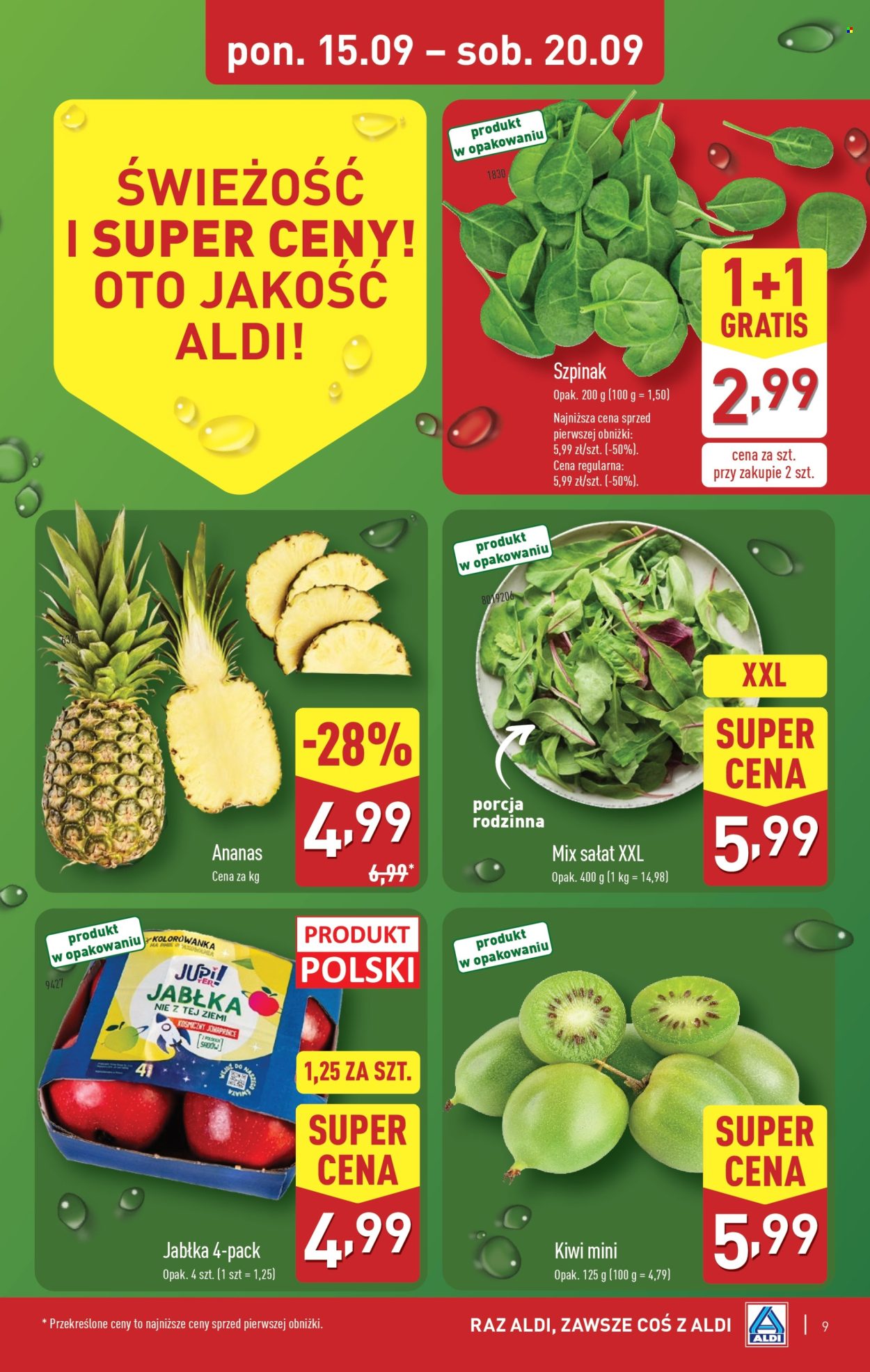 Gazetka ALDI - 18.09.2025 - 20.09.2025. Strona 9