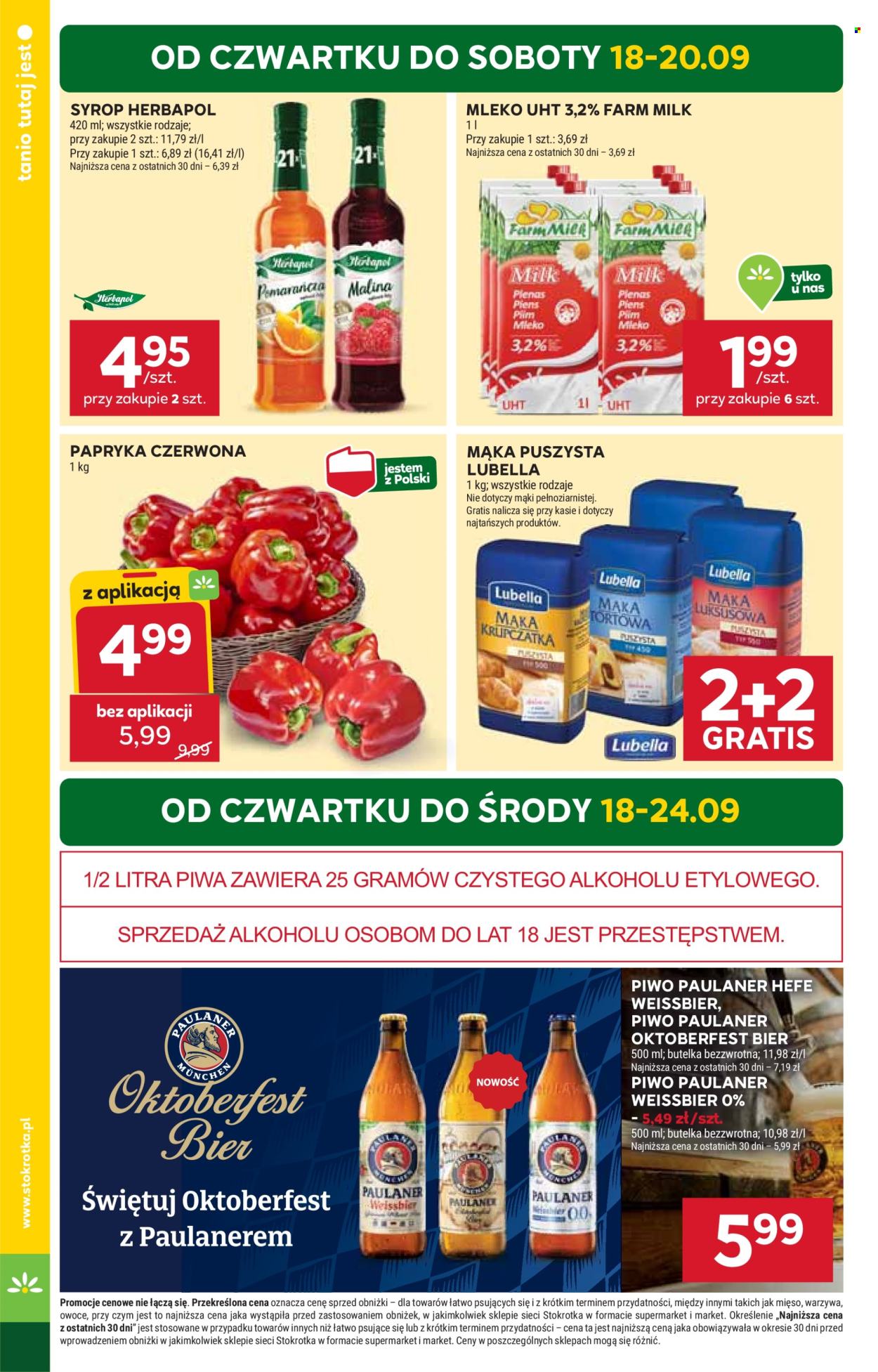 Gazetka Stokrotka Supermarket - 18.09.2025 - 24.09.2025. Strona 2