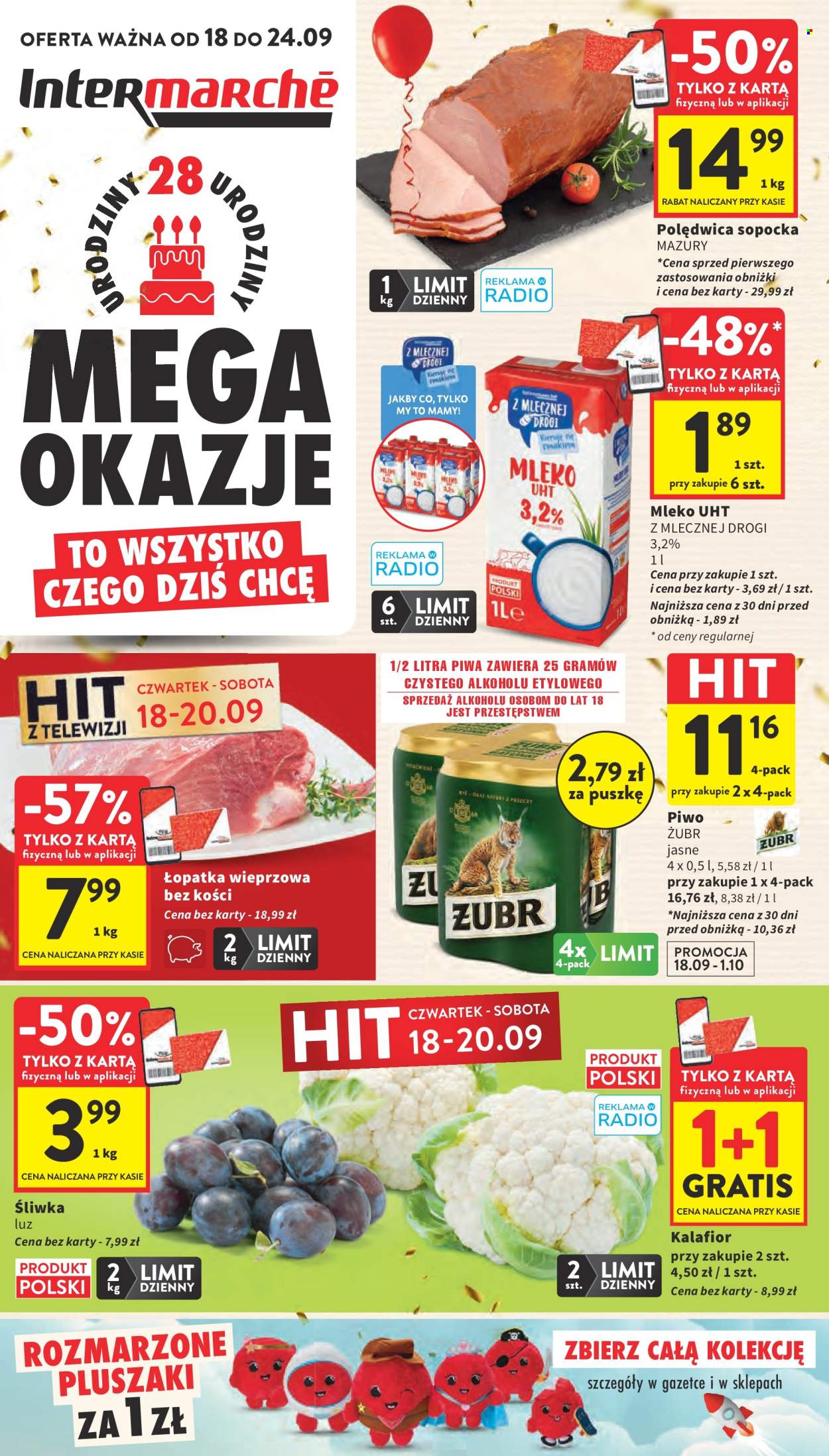 Gazetka Intermarché - 18.09.2025 - 24.09.2025. Strona 1