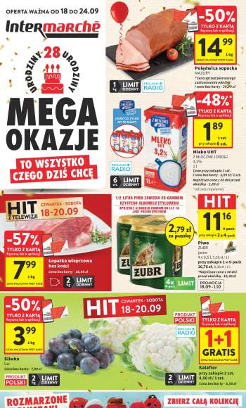 Gazetka Intermarché - 18.09.2025 - 24.09.2025.