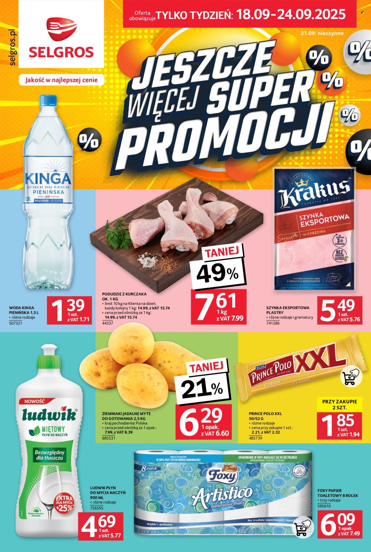 Gazetka Selgros - 18.09.2025 - 24.09.2025. Strona 1