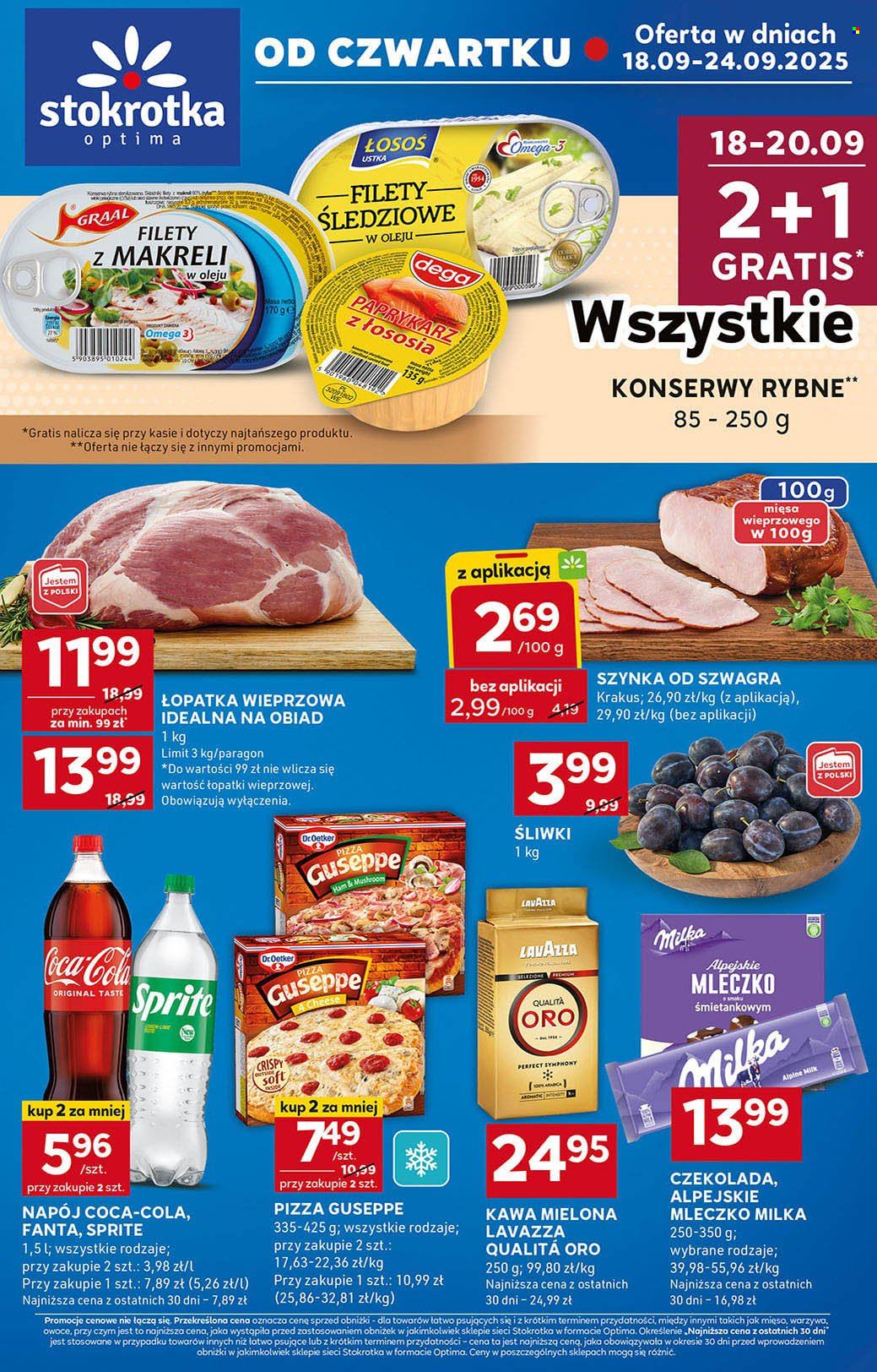 Gazetka Stokrotka Optima - 18.09.2025 - 24.09.2025. Strona 1