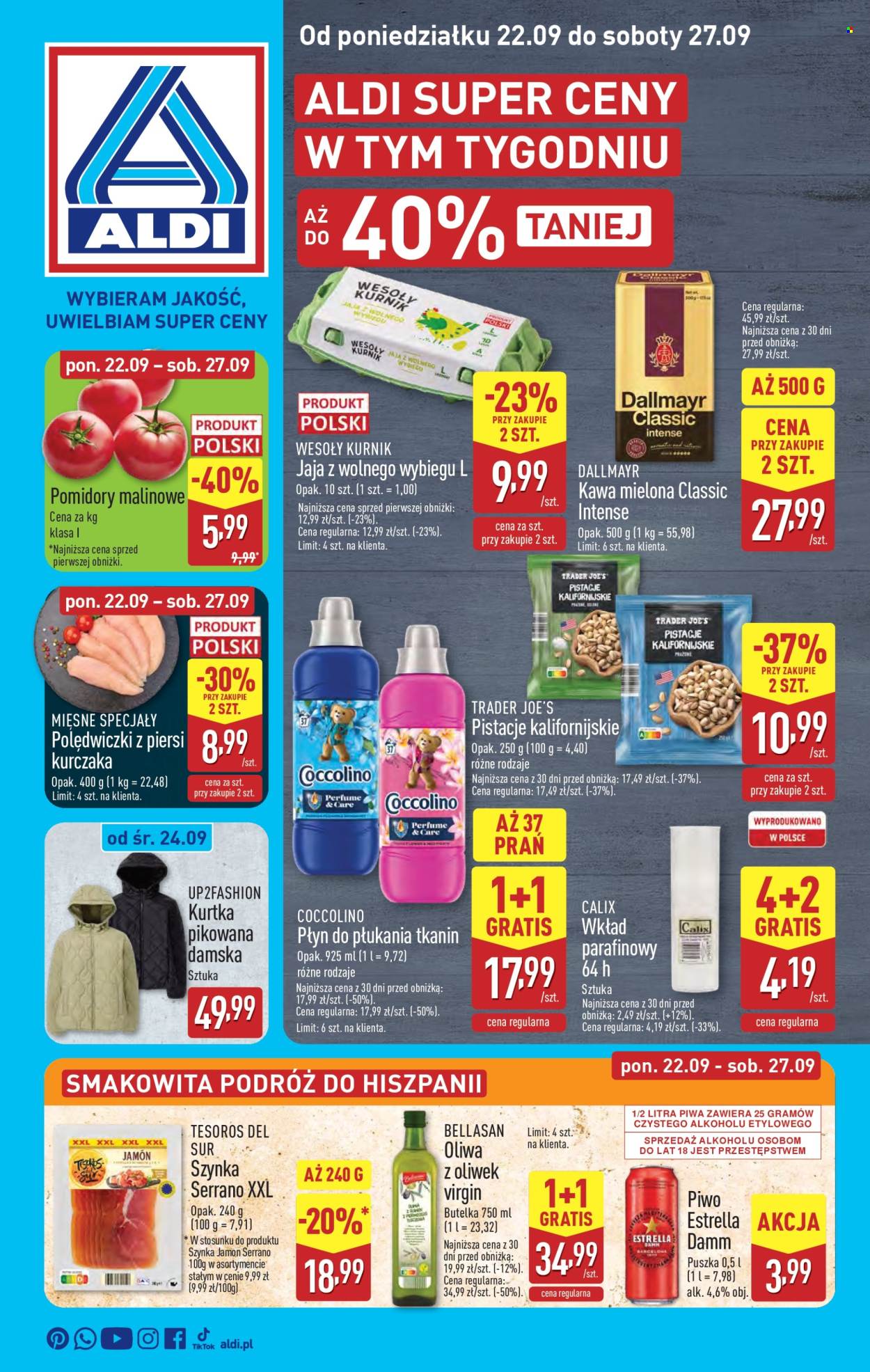Gazetka ALDI - 22.09.2025 - 27.09.2025. Strona 1