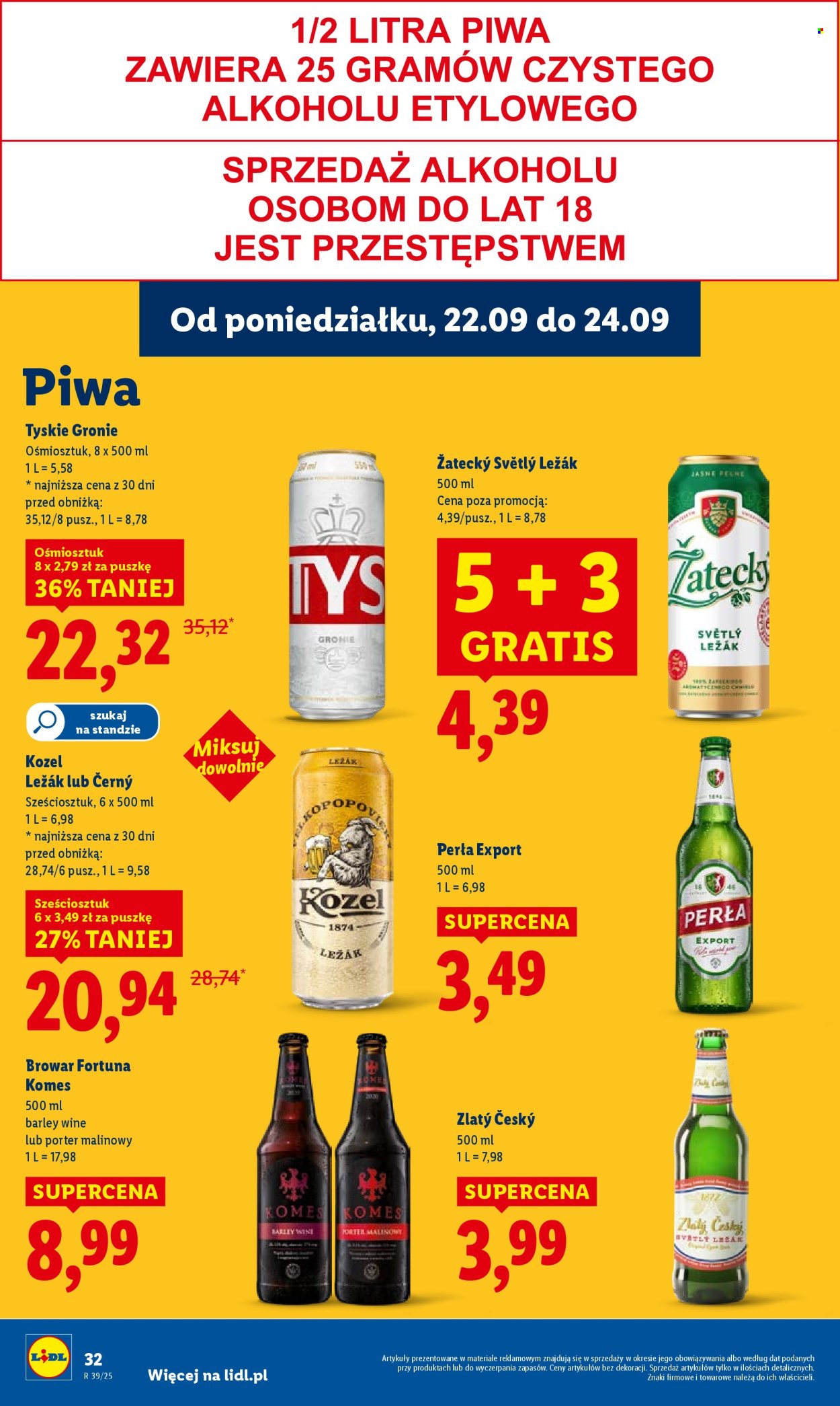 Gazetka Lidl - 22.09.2025 - 24.09.2025. Strona 36