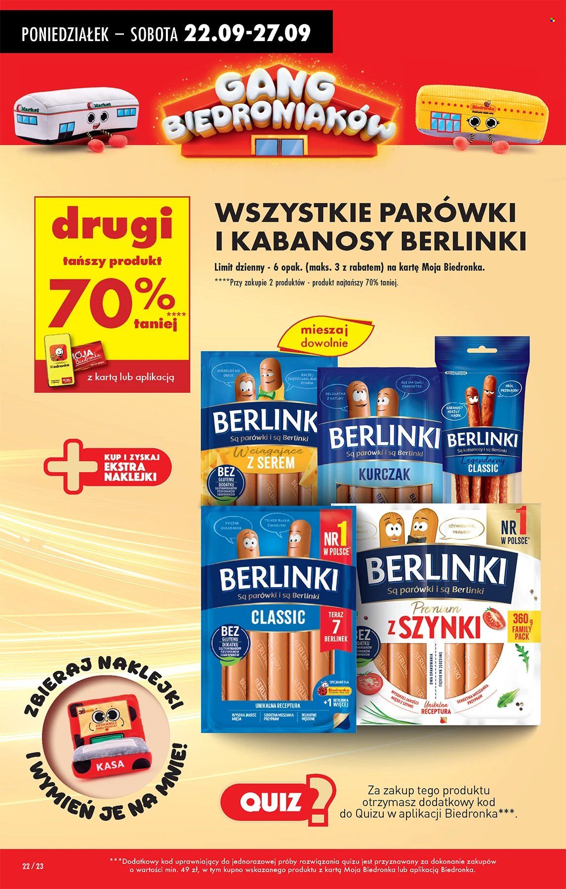 Gazetka Biedronka - 22.09.2025 - 27.09.2025. Strona 22