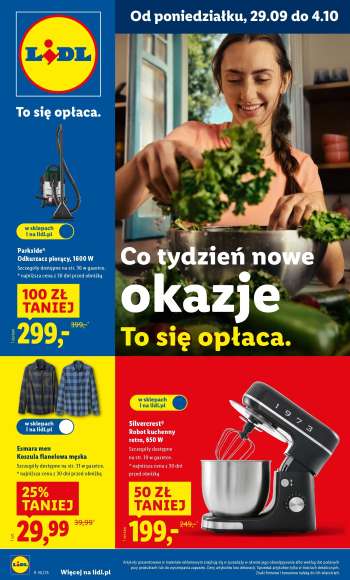 Gazetka Lidl - 29.09.2025 - 4.10.2025.