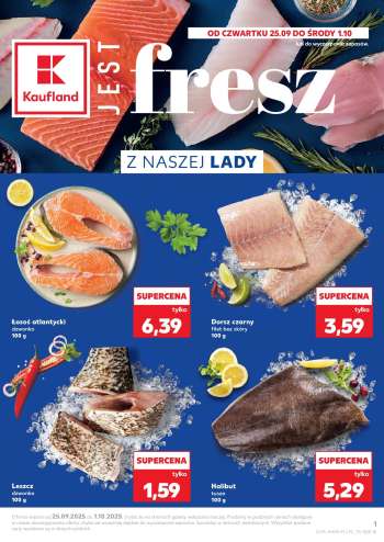 Gazetka Kaufland - 25.09.2025 - 1.10.2025.