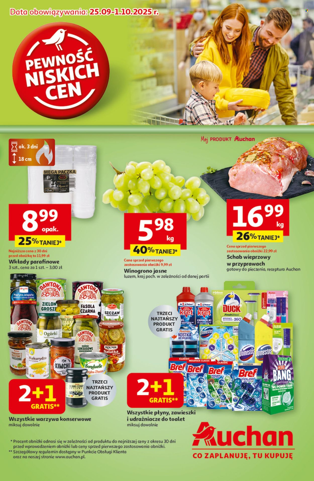 Gazetka Auchan - 25.09.2025 - 1.10.2025. Strona 1