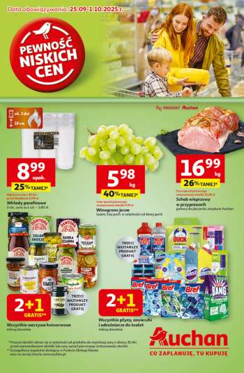 Gazetka Auchan - 25.09.2025 - 1.10.2025.