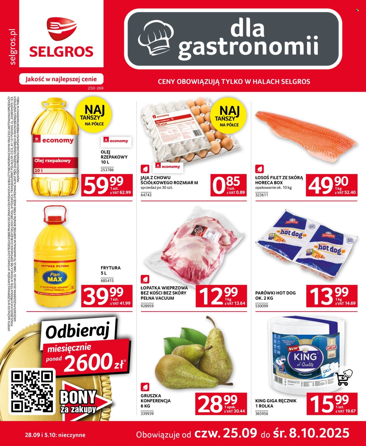 Gazetka Selgros - 25.09.2025 - 8.10.2025. Strona 1