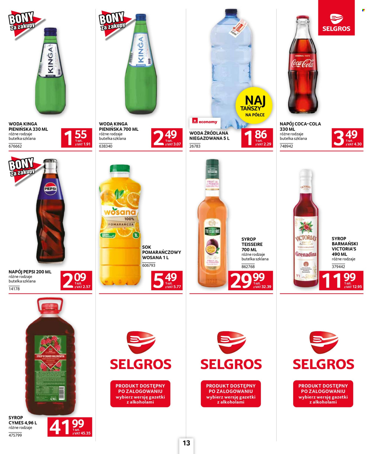 Gazetka Selgros - 25.09.2025 - 8.10.2025. Strona 13