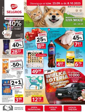 Gazetka Selgros - 25.09.2025 - 8.10.2025.