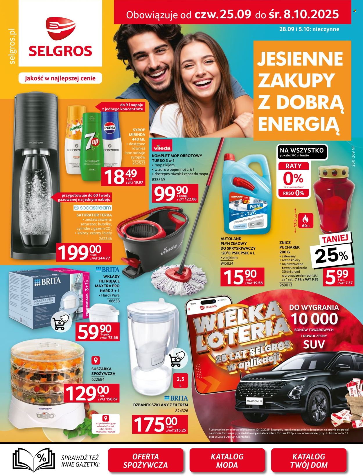 Gazetka Selgros - 25.09.2025 - 8.10.2025. Strona 1