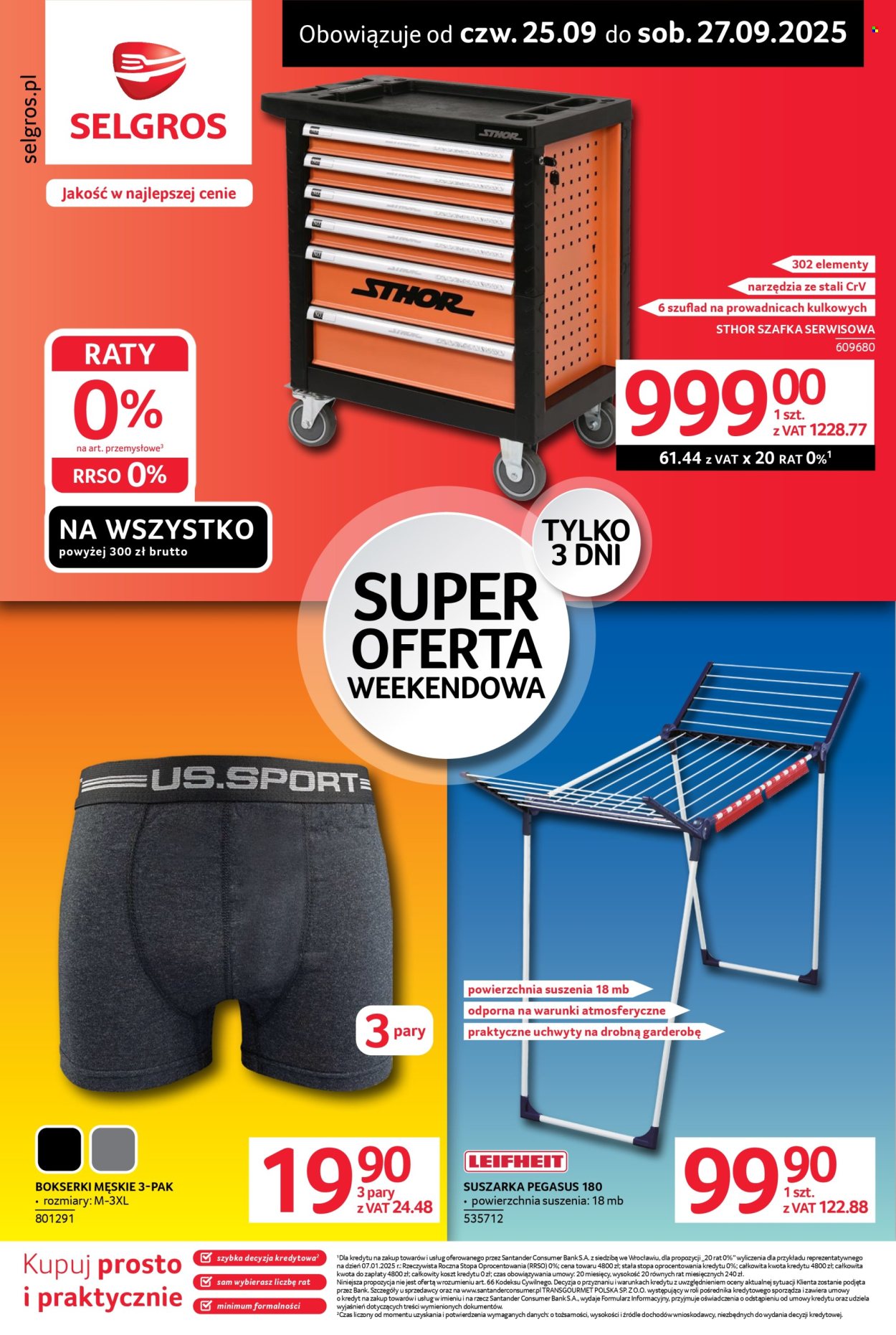 Gazetka Selgros - 25.09.2025 - 27.09.2025. Strona 1