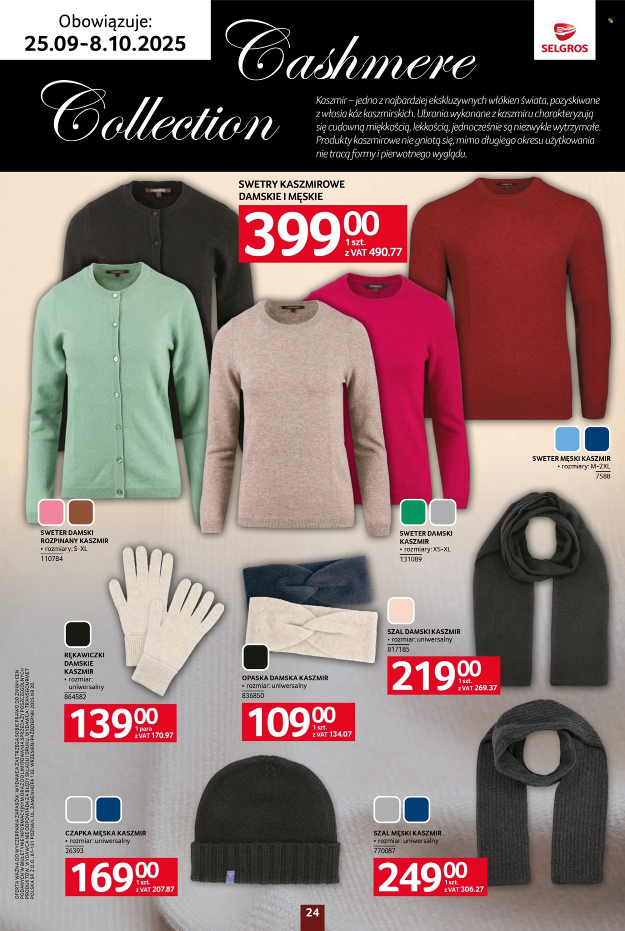 Gazetka Selgros - 25.09.2025 - 8.10.2025. Strona 24