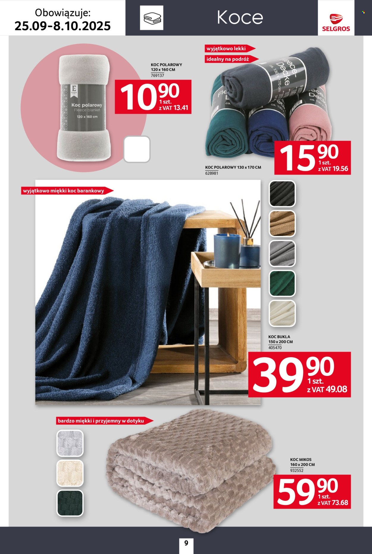Gazetka Selgros - 25.09.2025 - 8.10.2025. Strona 9