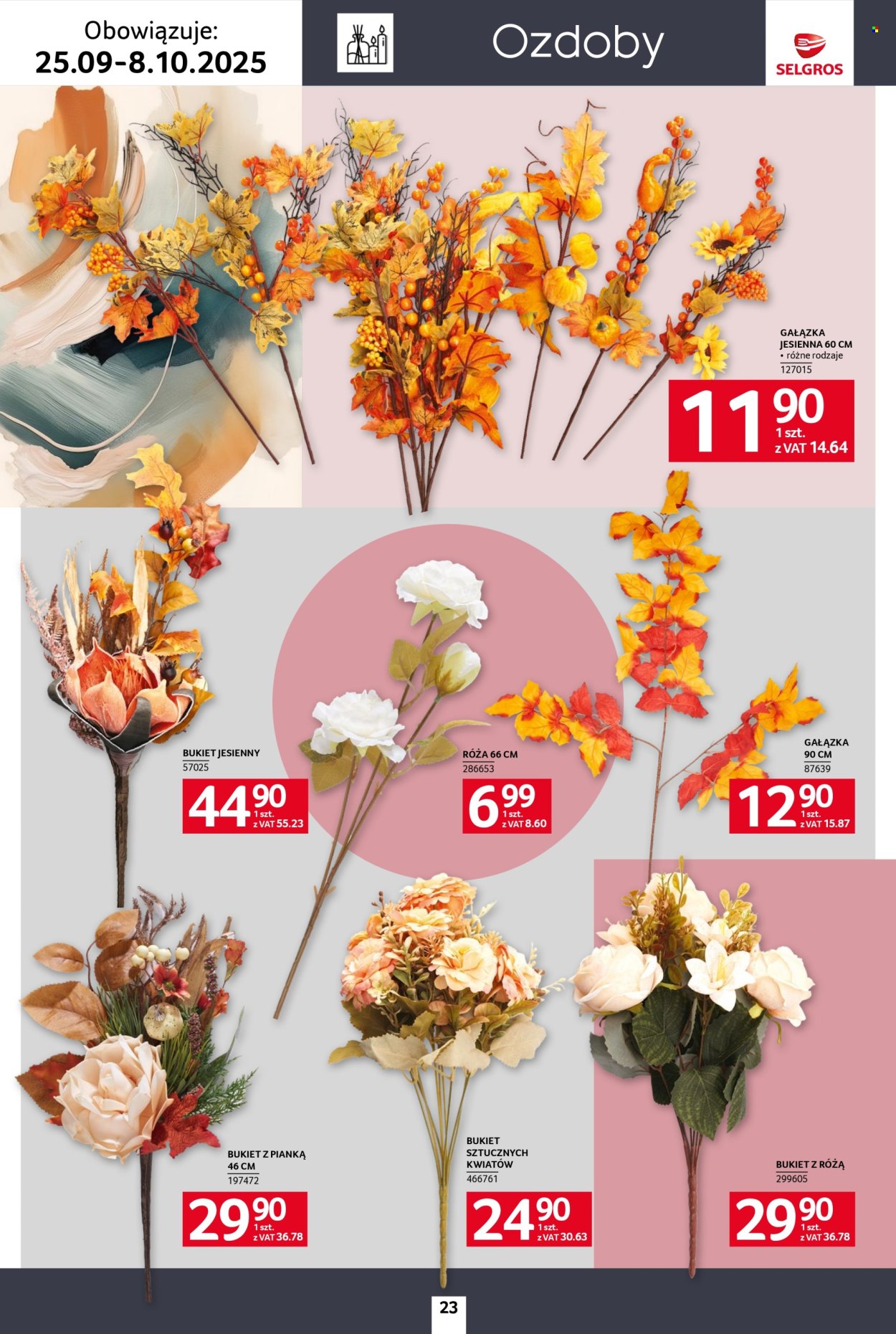 Gazetka Selgros - 25.09.2025 - 8.10.2025. Strona 23
