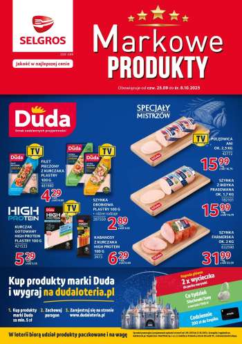 Gazetka Selgros - 25.09.2025 - 8.10.2025.