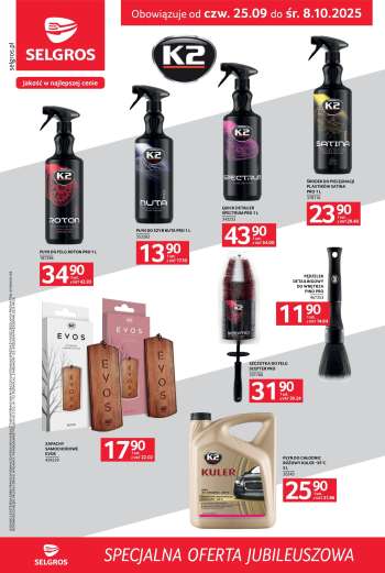 Gazetka Selgros - 25.09.2025 - 8.10.2025.