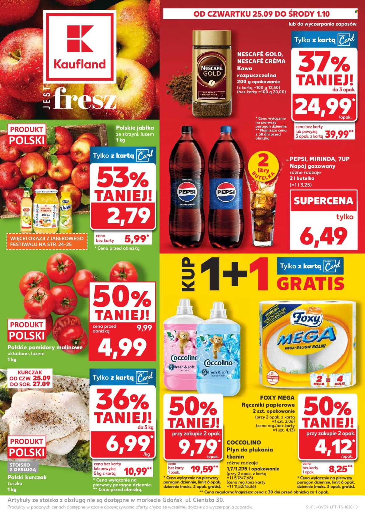 Gazetka Kaufland - 25.09.2025 - 1.10.2025. Strona 1