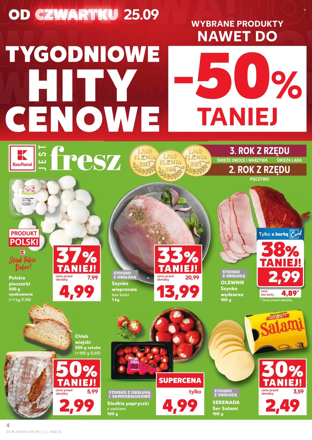 Gazetka Kaufland - 25.09.2025 - 1.10.2025. Strona 4