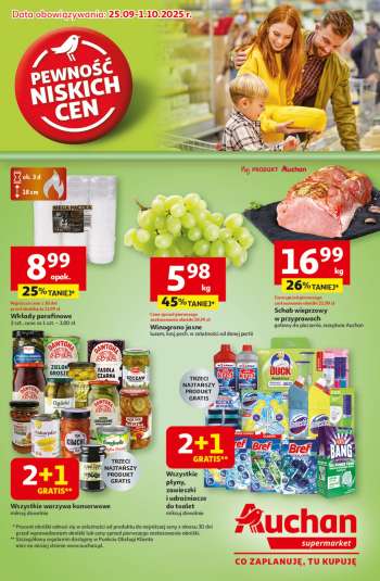Gazetka Auchan - 25.09.2025 - 1.10.2025.