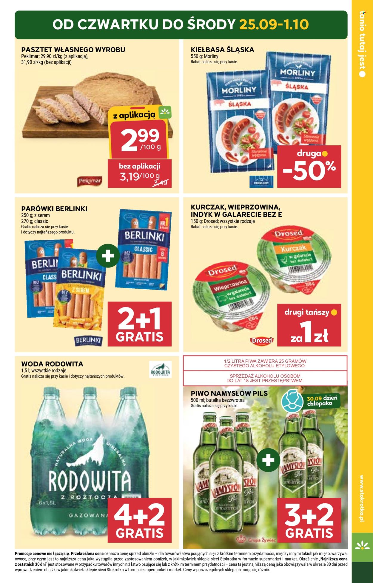 Gazetka Stokrotka Supermarket - 25.09.2025 - 1.10.2025. Strona 3