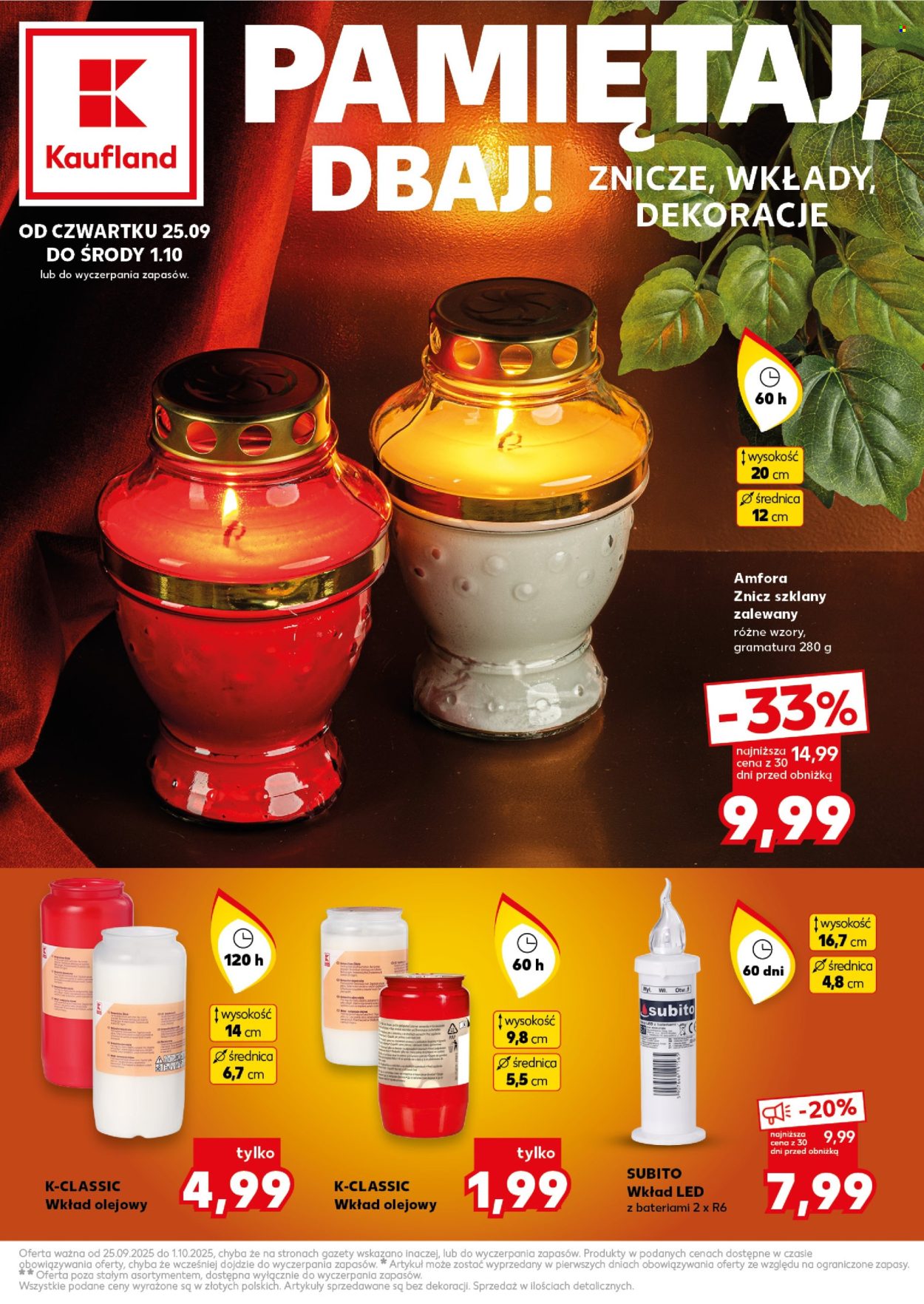 Gazetka Kaufland - 25.09.2025 - 1.10.2025. Strona 1