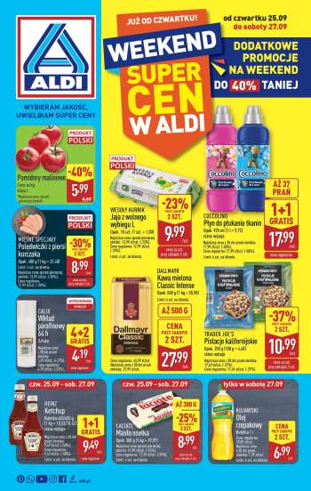 Gazetka ALDI - 25.09.2025 - 27.09.2025.
