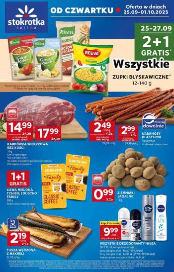Gazetka Stokrotka Optima - 25.09.2025 - 1.10.2025.