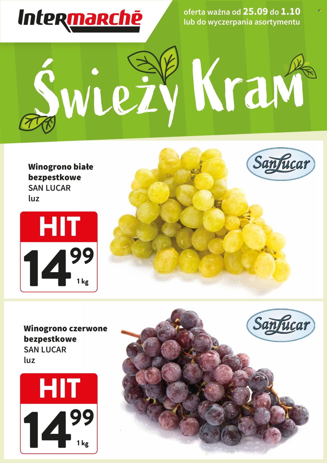 Gazetka Intermarché - 25.09.2025 - 1.10.2025. Strona 1
