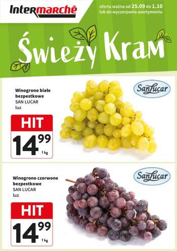 Gazetka Intermarché - 25.09.2025 - 1.10.2025.