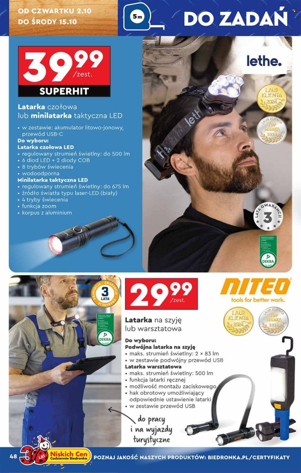 Gazetka Biedronka - 29.09.2025 - 15.10.2025. Strona 48