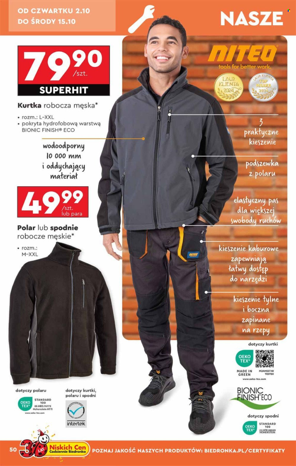 Gazetka Biedronka - 29.09.2025 - 15.10.2025. Strona 50
