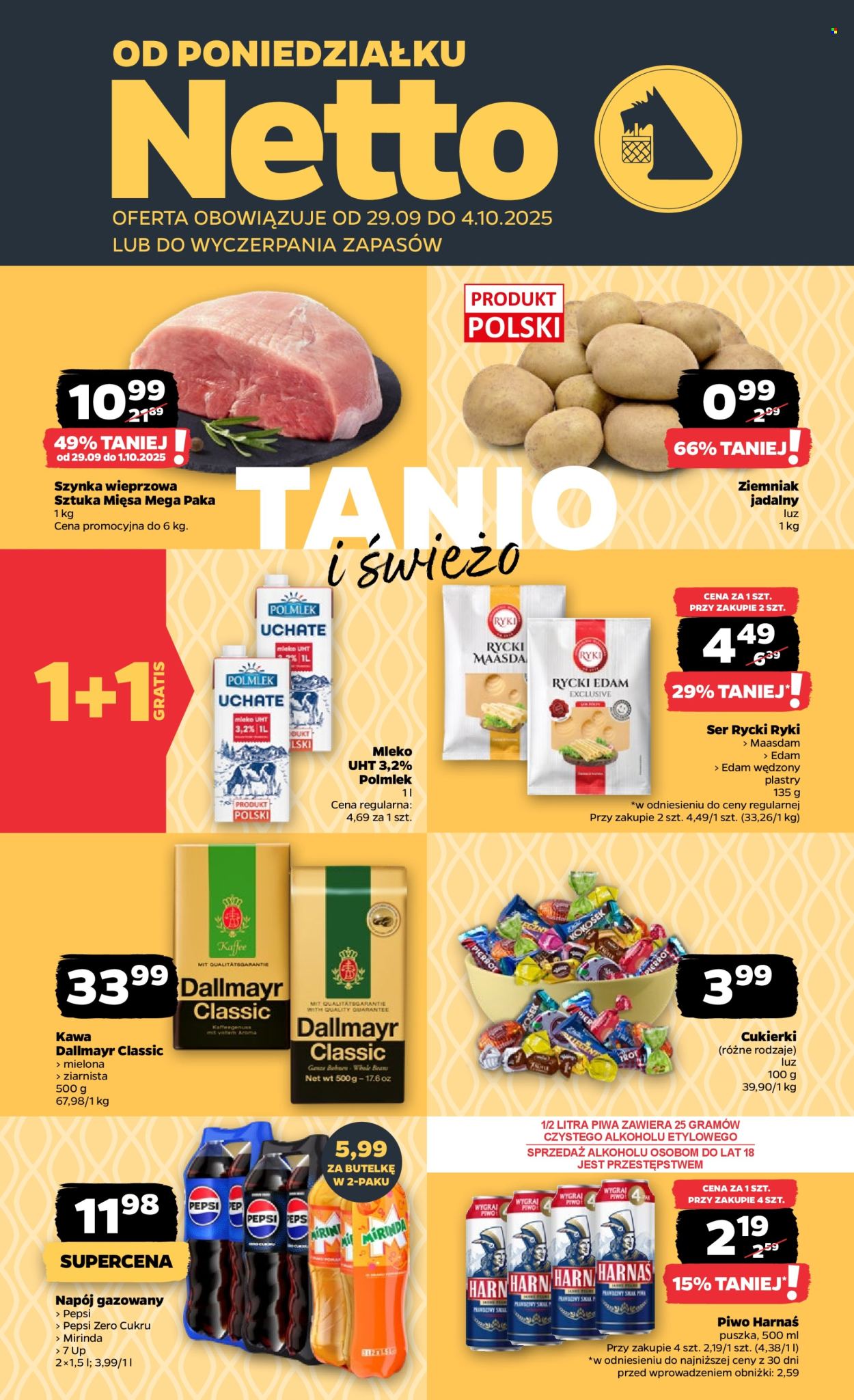 Gazetka Netto - 29.09.2025 - 4.10.2025. Strona 1
