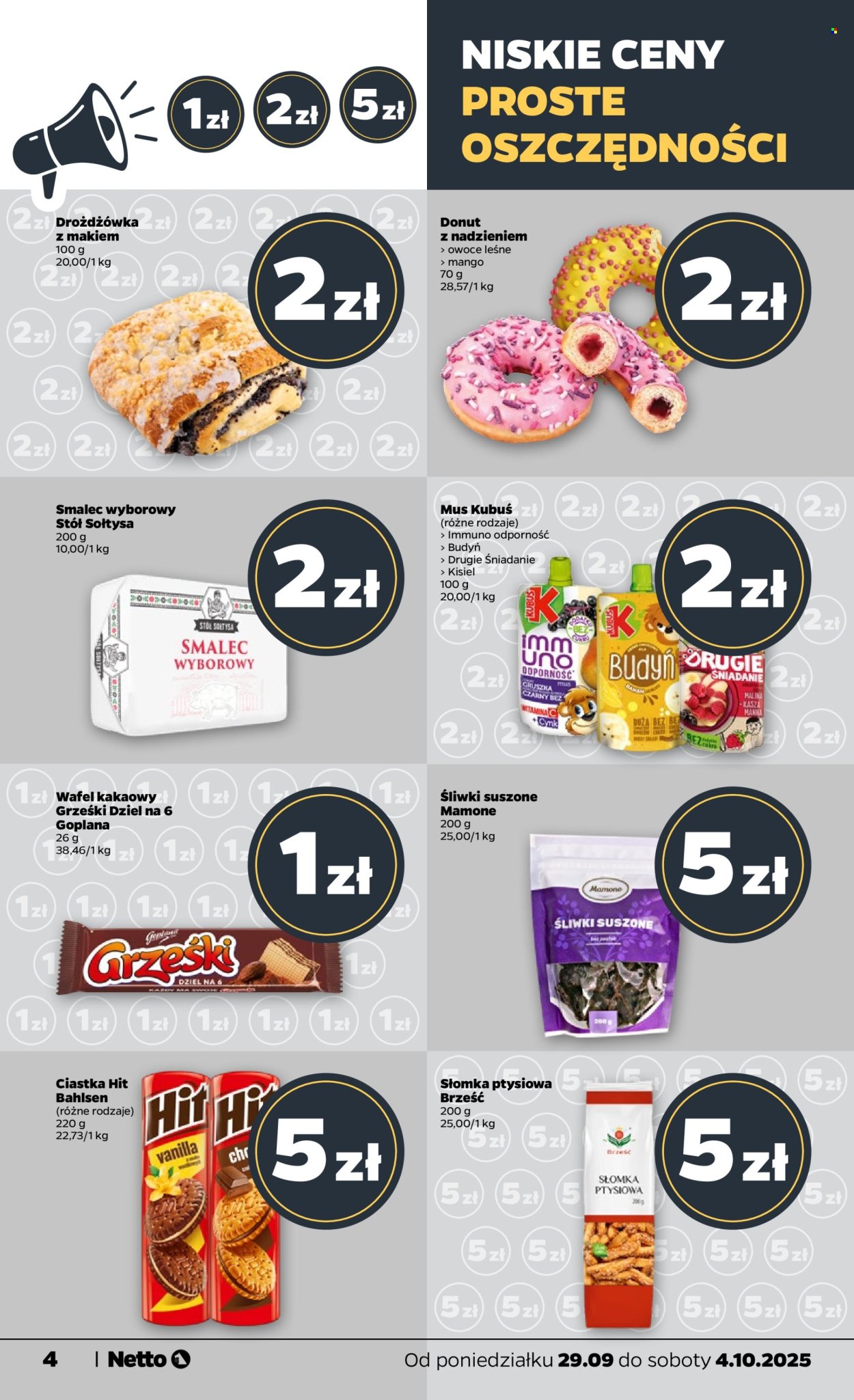 Gazetka Netto - 29.09.2025 - 4.10.2025. Strona 4
