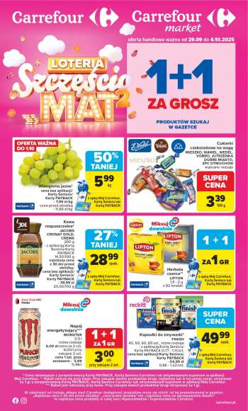 Gazetka Carrefour - 29.09.2025 - 4.10.2025.