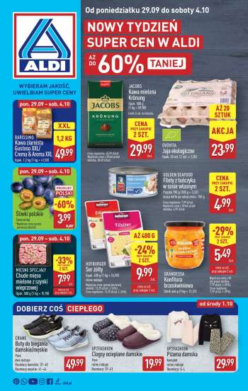 Gazetka ALDI - 29.09.2025 - 4.10.2025.
