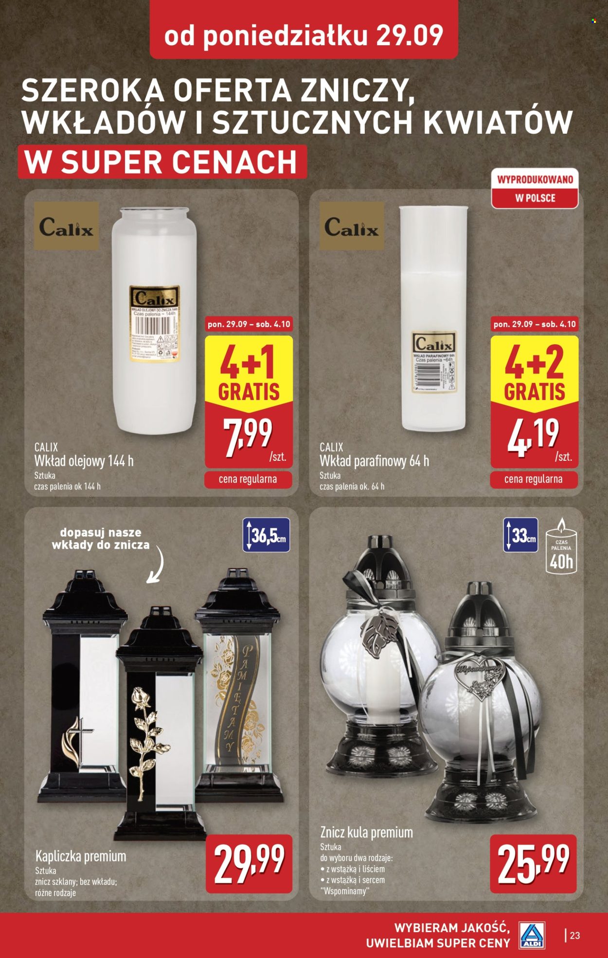 Gazetka ALDI - 29.09.2025 - 4.10.2025. Strona 23