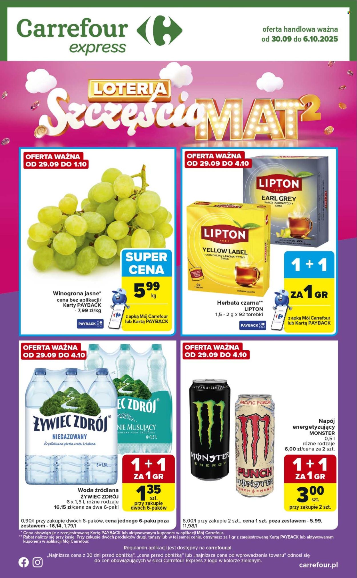Gazetka Carrefour Express - 30.09.2025 - 6.10.2025. Strona 1