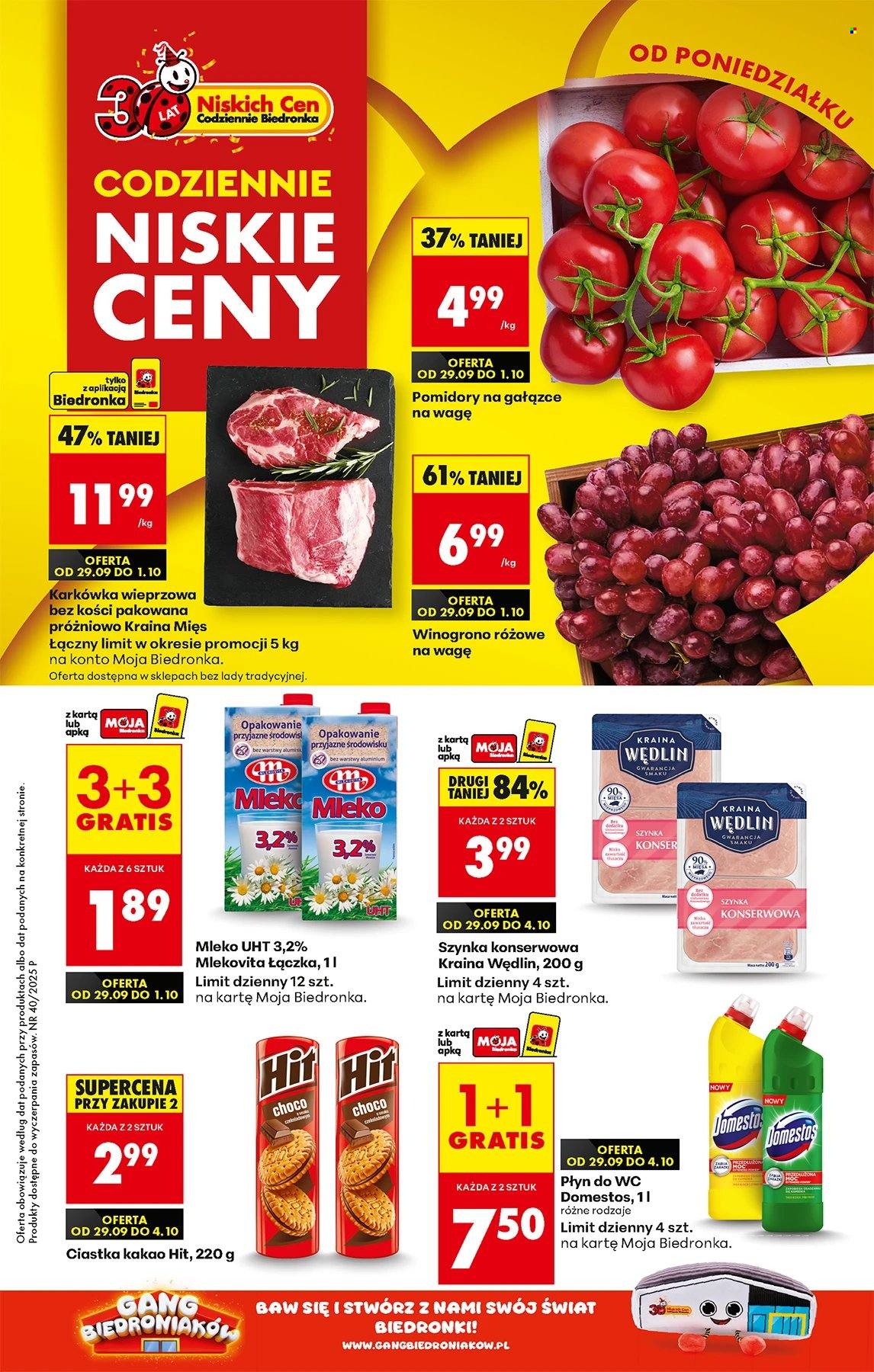 Gazetka Biedronka - 29.09.2025 - 4.10.2025. Strona 1