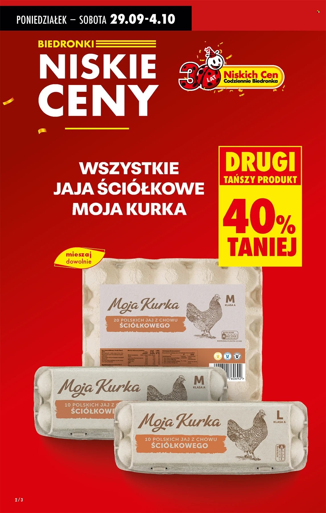 Gazetka Biedronka - 29.09.2025 - 4.10.2025. Strona 2