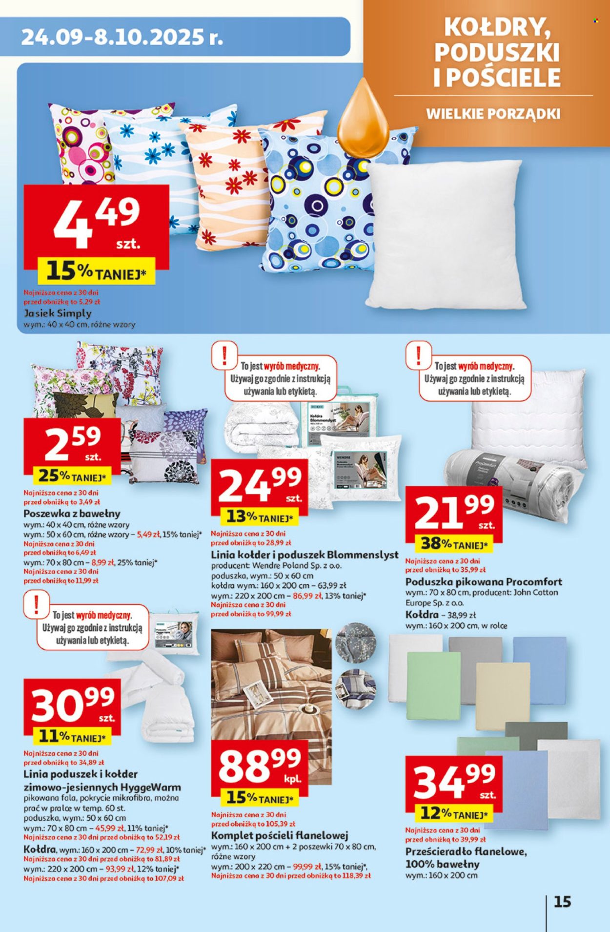 Gazetka Auchan - 2.10.2025 - 8.10.2025. Strona 15