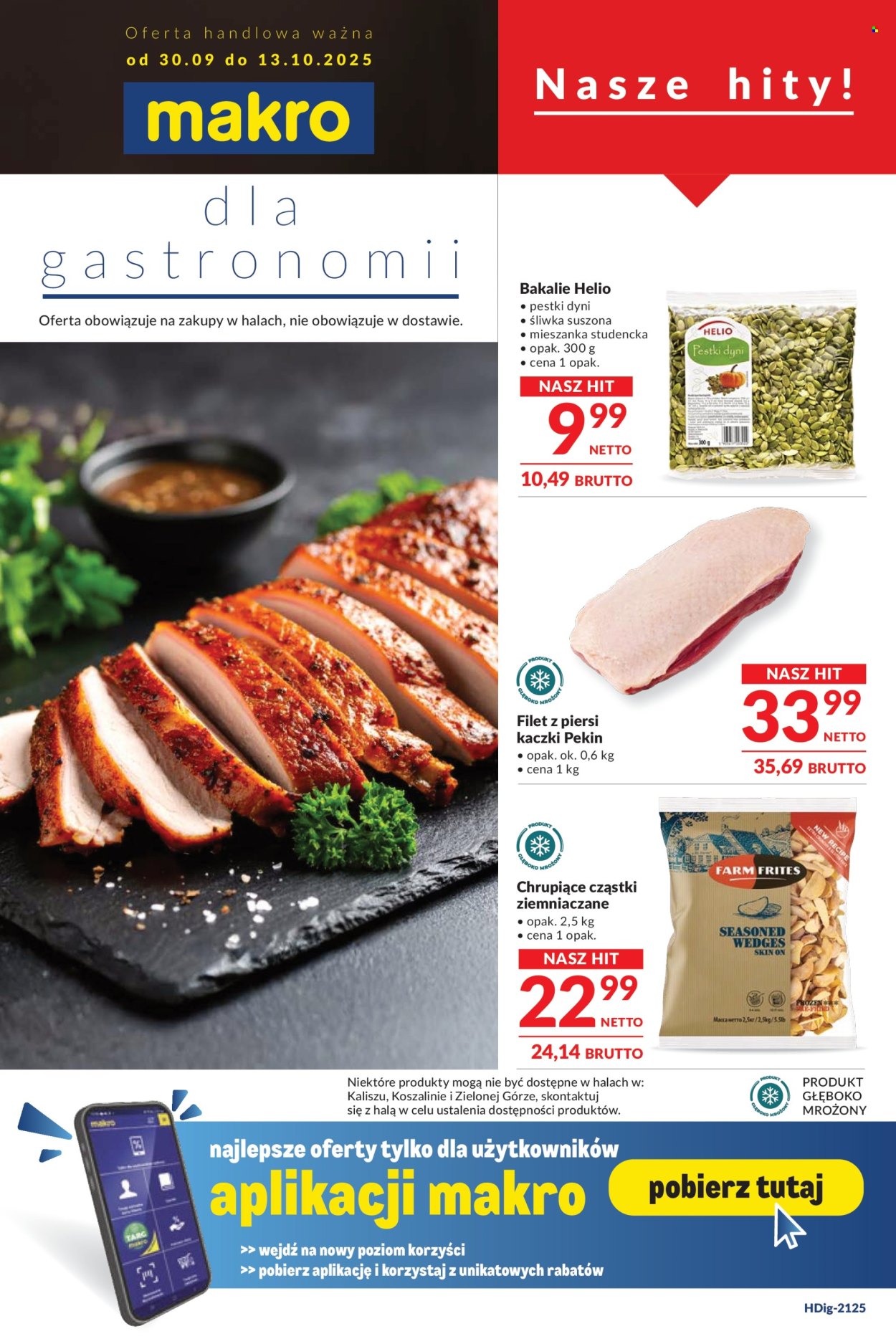 Gazetka Makro - 30.09.2025 - 13.10.2025. Strona 1