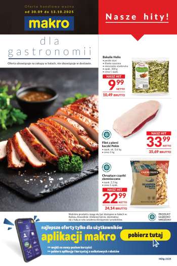 Gazetka Makro - 30.09.2025 - 13.10.2025.